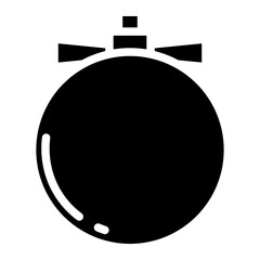 Christmas ball glyph 