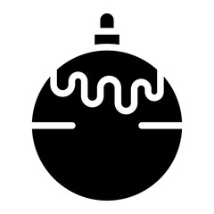 Christmas ball glyph 