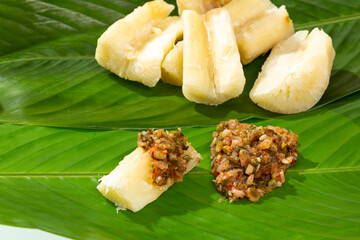 Cooked Manihot Esculenta (mandioca, Yuca, Brazilian Rice Paddy)