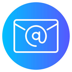 unread gradient icon