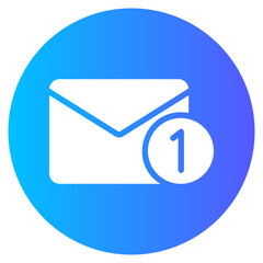 notification gradient icon