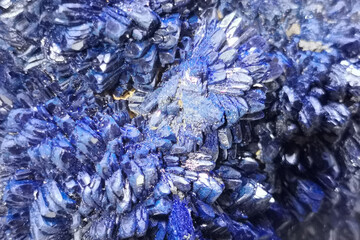azurite mineral texture