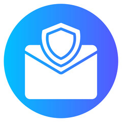 email gradient icon