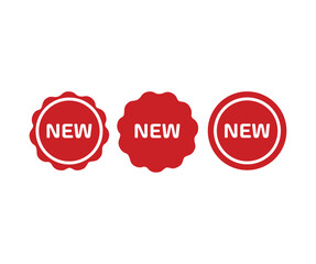 New condition note tag mark, merchandise sticker label set icons. Store product arrival and sale promotion advertising sticky badge. vector design and illustration.

