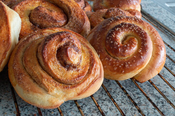 homemade cinnamon buns