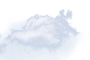 white clouds isolated texture