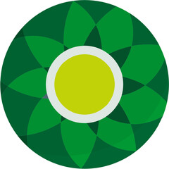 Icon Browser Green Forest