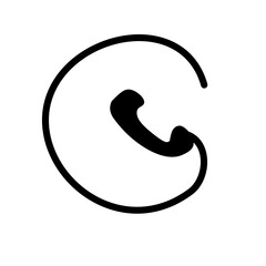 Phone icon vector