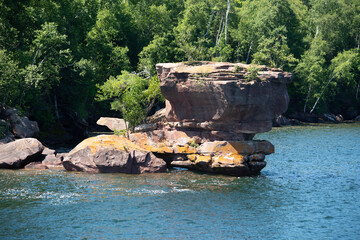 Devil Island rock formation