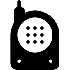 Baby Audio Monitor Glyph Icon
