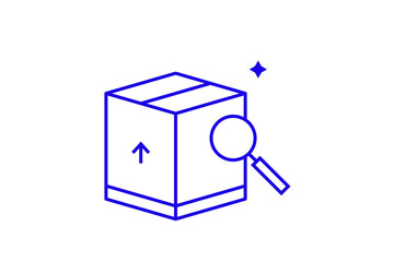 Isolated Geometric concept of logistics vector illustration in a flat style for website, mobile app, banner, ui ux, web design, business, marketing, landing. infographics, mockup, web development	