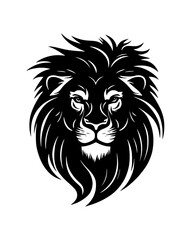 Fototapeta na wymiar lion logo, lion head vector illustration