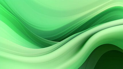 Abstract green gradient banner.Contemporary. Abstract graphic design banner background pattern. Generative ai.