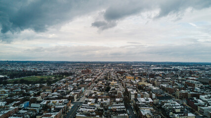 Baltimore City Skyline Canton