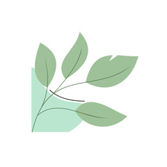 Corner Boho Plant Element