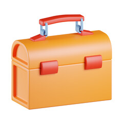 Mechanic Toolbox 3D Icon