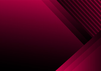 Obraz premium Modern style frame red line presentation dark background