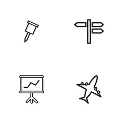 ui illustration mixed  technology, travel medical finance concept