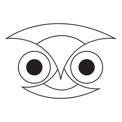 owl eye icon