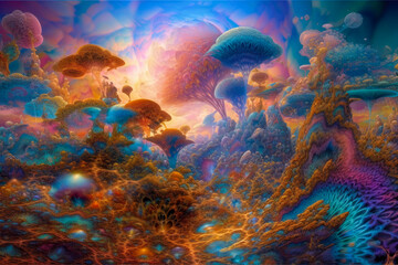 Dreamscapes of Surrealism AI-Generated Landscapes of the Subconscious