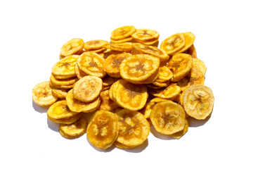 Banana stuffed with tamarind. Fruit snack