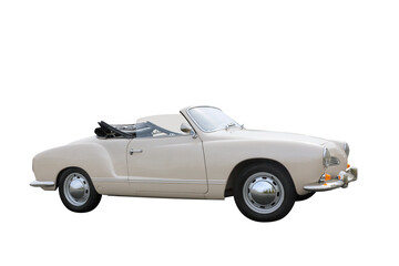 Beautiful German classic car convertible, exempted.