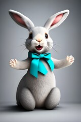Obraz na płótnie Canvas easter bunny rabbit