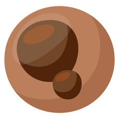 Chocolate Cake Vector-05