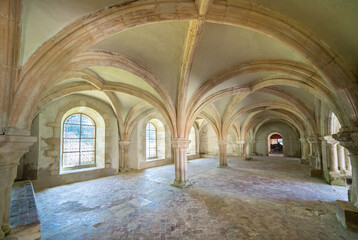 Fototapeta premium Abbey of Fontenay in France