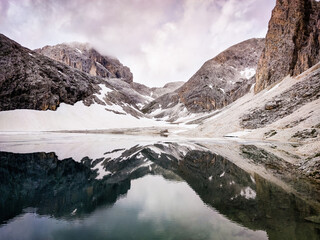 Antermoia Lake Dolomites