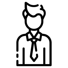 teacher avatar outline icon
