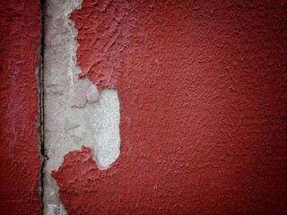 Cracked wall