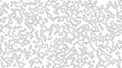 Seamless contour pattern of lines for textiles, textures and simple backgrounds