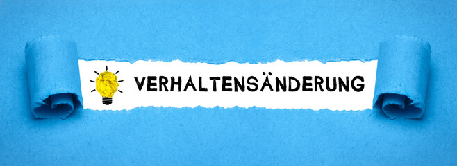 Verhaltensänderung	