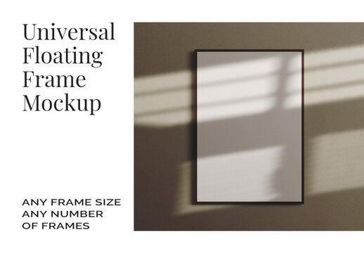 Interior Frame Wall Art Poster Indoor Mockup Template