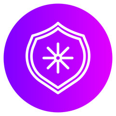 shield gradient icon