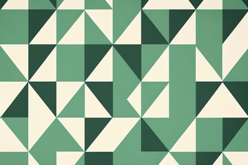 Abstract geometric background with multicolored triangles. Triangle background. generative ai