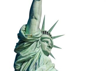 statue of liberty isolated
