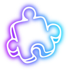 Collection of business neon