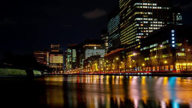 東京夜景　タイムラプス 2023　日比谷豪