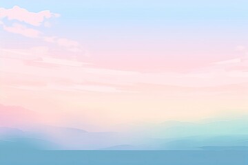 Pastel color of sky background. Illustration graphic design. Generative AI