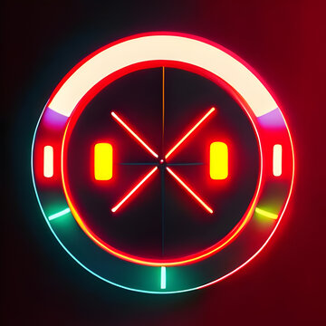  minimalist pop art  neon. intricate high detail, dramatic, very dark lighting, heavy shadows, detailed with AI Generative Technology