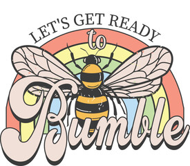 Bee T-shirt Vector Design