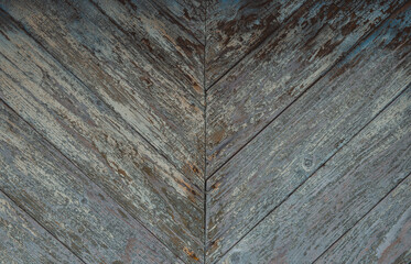 Old wood texture background. Vintage aged wooden surface. Natural rustic scratched shabby planks. Distressed grunge painted boards.