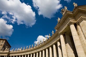 Roma. Basilica di San Pietro in Vaticano; Colonnato