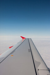 Wing view during flight