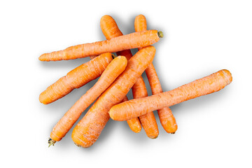 bunch of carrots isolated transparent png