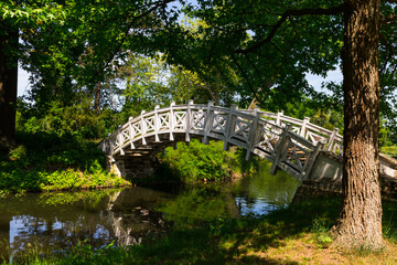 brücke im park