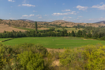 Fototapeta na wymiar Summer landscape of North Macedonia