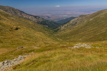 Crvena Reka river valley in Pelister national park, North Macedonia